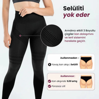 Pilafits™ 3D Şekillendirici Anti-Selülit Tayt